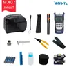 Freeshipping 12st Fiber Optic FTTH Tool Kit med FC-6S Fiber Claaver och Optical Power Meter Visual Fault Locator 30 km Cable Wire Stri LDOI