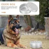 Dog Collars 10 Pcs Air Freshener Work Metal Canister Lid Scent Training Container Aluminum
