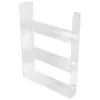 Decorative Plates Wall Mounted Rack Clear Display Case Showcase Combination Supermarket Acrylic Transparent Shelf