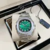 U1 Mens Watch Designer Relógios AAA Alta Qualidade 40mm Nautilus 5711 Boutique Pulseira de Aço Relógios Mecânicos Automáticos Homens Diamante Relógio de Pulso Montre De Luxe