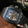 Fashion Men watch quartz movement ceramics watchesfull stainless steel Gliding clasp Swimming wristwatches sapphire luminou watch036