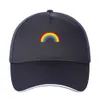 Cappellini con sfera 2023 nuovo berretto arcobaleno regolabile Hip Hop Snapbk berretti da baseball uomo donna aderente Trucker cappello papà Bone Garros P230412