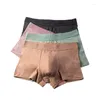 Cuecas 4pcs/lotes homens algodão cueca respirável shorts sem costura calcinha boxershorts ropa interior hombre tronco 3xl