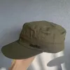 Czapki z daszkiem duży kangurRegulowana klasyczna zwykła czapka Vintage Army Military Cadet Style Bawełniana czapka Oddychająca czapka chroniąca przed słońcem Casual Cap 230412