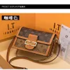 size 25X19X6cm top superior quality 44391 bag DAUPHINE crossbody latest Womens Handbags Genuine Leather MM Shoulder Bag messenger 291J