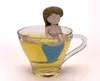 Coffee Tea Tools 100 %/Lot 2018 Nieuwe Mermaid Tea Infuser Silicone Tea Strainer Teapot Filter Thee Bags Drinkware Tool