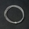 Bangle Men's Jewelry Holiday Gift Sperical Ball Ball Charm Metal Elastic Pierścień Kombina