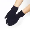 Cinq doigts gants 2023 femme mode chaud Satin dame solide velours femme coupe-vent hiver doux thermique confortable mitaine