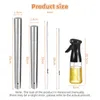 Tools Stainless Steel Barbecue Skewer Reusable BBQ Skewers With Oil Bottle Stick For Outdoor Camping Picnic