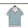 2024 Casablanc Designer Camicia Mens Button Up Camicie camicia stampata Hawaii 2023 Camicie casual floreali Uomo Abito a maniche corte T-shirt hawaiana