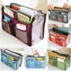 Frauen Dame Reise Einsatz Handtasche Organizer Geldbörse Große Liner Organizer Ordentlich Tasche Lagerung Bags11251V