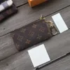 Con bolsas de polvo y caja para mujer Hombres Mujeres Key Pouch Pochette Cles Diseñadores Moda Bolso Mujer Hombre Titular de la tarjeta de crédito Monedero Monedero Luxurys Monedero Bolsa M62650 Bolsos