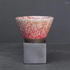 Kubki Kreatywny kawa kubek japońskie retro szorstka ceramika latte kwiat domowy ceramiczny kubek wodny zestaw herbaty