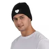 Baretten Wit Hart Beanie Hoeden Vorm Motorkap Mannen Vrouwen Retro Outdoor Gebreide Muts Herfst Winter Ontwerp Thermische Elastische Caps