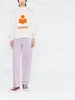 イザベル・マラントプルーバー2023AAデザイナースウェットシャツ群群群ハーフハイカラー長袖女性ファッションパーカーのためのルーズテリーセーター
