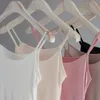 Camisoles Tanks 50% Pure Silk Women's Camis Sling Top Single Shoulder Strap Sexig Women's Underwear Women's Tank Top Summer 230412