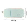 School Office Supplies Canvas Makeup Storage Bag Students Gift Pen Stationery Organizer Pouch Pencil Case