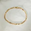 Chaîne Bracelet de perle rempli d'or 14K