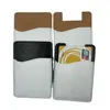 10pcs Cell Phone Cases Sublimation DIY White Blank PU Card Holder Mobile Wallet Heat Transfer for Universal