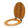 Other Bath Toilet Supplies Universal buffer toilet seat cover household thickened wooden solid wood quick release mute 230411