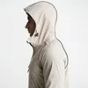 Gym Clothing Men's Spring And Autumn Outdoors Fitness Zipper Jogging Hooded Elastic Cotton Sports Suit Coat Casual Jacket Male