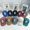 Kogelcaps mode corduroy honkbal cap dames brief c hoed vrouwen winkelen verkleed verstelbare casual caps hiphop hoeden 230411