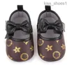 First Walkers 2023 new First Designer Luxury Butterfly Knot Princess Shoes For Baby Girls Soft Soled Flats Moccasins Toddler Crib toddler shoes baby