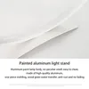 Tischlampen LED-Leselampe Touch Dimming Moderner minimalistischer Arbeitstisch Halbrund Aluminium Wohnzimmer Schlafzimmer Nachttischlampe