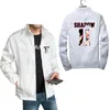 Jackets masculinos Kuroko No Basket Tetsuya Shadow Nr 11 Jacket Jersey Men Spring Spring Slave Windbreaker Coat Oversize Harajuku Roupas