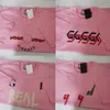 2023 Summer Womens Designer Pink T Shirt Casual Man Womens Tees With Letters Print Short Sleeves Top Sell Luxury Men Hip Hop clothes S-5XL