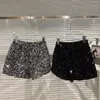 Shorts Fashion Baby Girl Bling Sequined Toddler Teens Child Shiny Short Trousers Kid Pant Party Club Clothes 114Y 230412