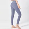 LL Femmes Pantalons de yoga Push ups Fitness Leggings Soft High Hip Lift Lift Elastic T-Line Sports Pants Taille 2-12