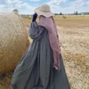 Hijab Lady Fashion Khimar musulmano Hijab a tre strati Hijab Dubai Turchia Donne arabe Turbante Copricapo islamico Scrafs Preghiera Indumento 230412