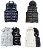 Herrvästar maya designer mens down jacka väst broderad märke vinter värme män039s puffer väst huvvests3979752 ipq0