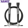 Jump Ropes CrossFit Speed ​​Jump Rope Professional Skipping touw voor MMA Boxing Fitness Skip workout Training met draagtas Reserving Cable 230411