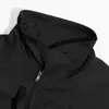 メンズジャケット高品質のキャビクトファッションCEストームトルーパー風力防水防水冬冬断熱ハーフジップジャケットスタンドカラー