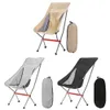 Mobilier de camp Chaise de camping pliable portable Chaises de pêche pliantes extérieures légères Outil de siège en aluminium pour randonnée pique-nique randonnée BBQ HKD230909