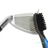 Golf Club Brush Golf Groove Reinigingsborstel 2 Zijdige golf Putter 25 Ball Groove Cleaner Kit Reinigingsgereedschap GOF Accessoires