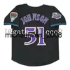 Maillot de baseball vintage 2001 51 Randy Johnson 20 Luis Gonzalez 9 Matt Williams 4 Craig Counsell 38 Curt Schilling 5 Tony Womack