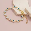 Bracelet de perles de riz à brins, originalité, tricot à la main, bohémien, réglable, mode Simple, perles