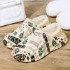 Slippers Cotton Men's Winter Velvet Warm and Nonslip Indoor Home Fashion Waterproof Shoes Thicksoled 230412