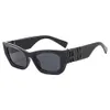 2023 nuevas mujeres MiuM 09ws marca moda Retro cuadrado marco estrecho UV400 gafas de sol diseñador de lujo gafas 10 colores