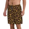Shorts pour hommes imprimé léopard natation à séchage rapide pour hommes maillots de bain maillot de bain maillot de bain maillot de bain vêtements de plage