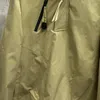 Męskie kurtki Płaszcz z kapturem Half Zip Pullover Spring Autumn Windproof Waterproof Jaqueta Masculina MA896