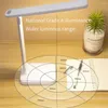 Lampes de table lampe à LED tactile Dimmable bureau Protection des yeux USB Rechargeable pliable lecture de livre pour chambre étude veilleuse
