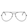 Heren- en dameskunst vintage brillen netto rood dun frame platte lens mode pad spektakel trend designer bril