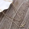 Hanger kettingen mode multi -lagen kruis ketting voor vrouwen religieuze katholieke sieraden geschenken