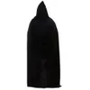Hela 2016New Halloween Costume Death Cloak Black Death Cloak Devil Mask Horror Spoof Halloween Props Realistic Masquerade BA303I