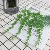 Artificial Gold Eucalyptus Branch Stem Artificial Plants for Autumn Home Decoration Wedding Flower Arrangement Greenery