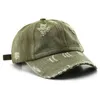 Top Caps Kadın Açık Seyahat Beyzbol Kapağı Vintage Unisex Erkek Spor Şapkası Yırtılmış Sıkıntılı Snapbk Şapka Ayarlanabilir Kamyoner Caps TL001 P230412